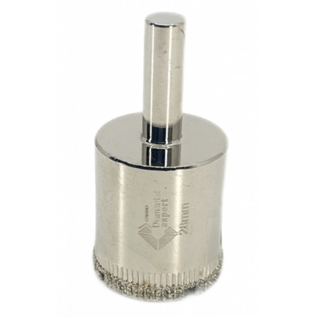 Carota diamantata WETDrill 28mm - gaurire cu apa pt. portelan, faianta, gresie etc. - Profesional Standard. - DXDY.WETDrill.28 [1]