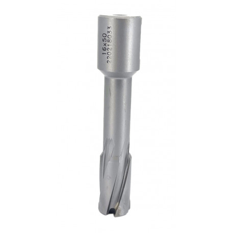 Carota pt. otel din carbura de tungsten, ⌀ 16mm, h=50mm, cu prindere Weldon - DXDY.P-TCT-50.16.W [1]