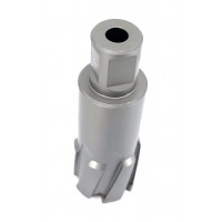 Carota pt. otel din carbura de tungsten, ⌀ 27mm, h=50mm, cu prindere Weldon - DXDY.P-TCT-50.27.W Carota pt. otel din carbura de tungsten, ⌀ 27mm, h=50mm, cu prindere Weldon - DXDY.P-TCT-50.27.W