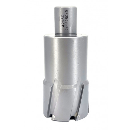 Carota pt. otel din carbura de tungsten, ⌀ 42mm, h=50mm, cu prindere Weldon - DXDY.P-TCT-50.42.W [1]