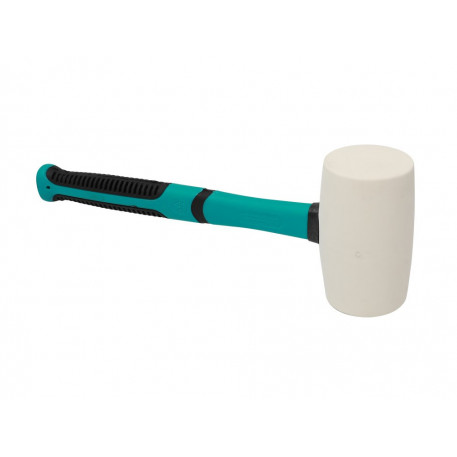 Ciocan cauciuc alb cu maner soft-grip, 675g - BIHUI-RMWO24 [1]