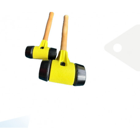 Ciocan de cauciuc pt. pavat, ∅60mm, 1.7kg - CXMD.30097 [1]