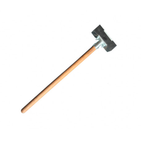 Ciocan de cauciuc pt. pavat, maner lung 80cm - CXMD.30096 [1]
