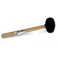 Ciocan din cauciuc negru rotund, 750g - RUBI-66910 Ciocan din cauciuc negru rotund, 750g - RUBI-66910