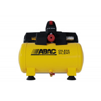 Compresor de aer cu piston fara ulei, silentios - 0.55 kW, 110 L/min, 8 bari - Rezervor 6 Litri - ABAC-START-XT-SIL-07 Compresor de aer cu piston fara ulei, silentios - 0.55 kW, 110 L/min, 8 bari - Rezervor 6 Litri - ABAC-START-XT-SIL-07