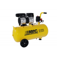 Compresor de aer cu piston fara ulei, silentios - 0.75 kW, 130 L/min, 8 bari - Rezervor 50 Litri - ABAC-MONTECARLO-XT-SIL-10 Compresor de aer cu piston fara ulei, silentios - 0.75 kW, 130 L/min, 8 bari - Rezervor 50 Litri - ABAC-MONTECARLO-XT-SIL-10