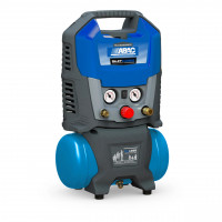 Compresor de aer cu piston fara ulei, silentios - 1.1 kW, 160 L/min, 8 bari - Rezervor 6 litri - ABAC-SUITCASE-6 Compresor de aer cu piston fara ulei, silentios - 1.1 kW, 160 L/min, 8 bari - Rezervor 6 litri - ABAC-SUITCASE-6