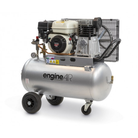Compresor de aer cu piston, motor Honda - 3.5 kW, 320 L/min, 10 bari - Rezervor 100 Litri - ABAC-engineAIR-4/100-10-Petrol [1]