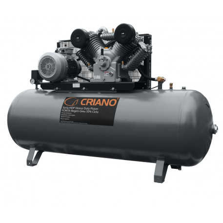 Compresor de aer HEAVY-DUTY Profesional cu piston 10CP, 1200 L/min, 13bari - Rezervor 500 litri - CNO-HDP1200-500-13V [1]