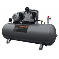 Compresor de aer HEAVY-DUTY Profesional cu piston 7.5CP, 900 L/min, 10bar - Rezervor 500 litri - CNO-HDP900-500