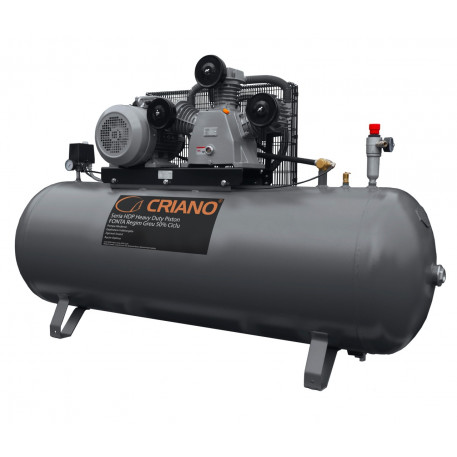 Compresor de aer HEAVY-DUTY Profesional cu piston 7.5CP, 900 L/min, 10bar - Rezervor 500 litri - CNO-HDP900-500 [1]