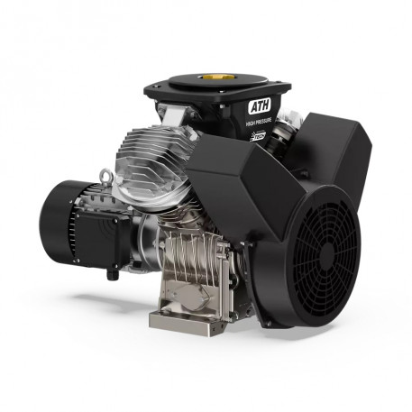 Compresor de aer, Industrial cu piston (doar compresorul) - 400V, 7.5 kW, 510 L/min, 30 bari - fara Rezervor - ABAC-ATH-10-PP-30-400/3/50YD-CE [1]