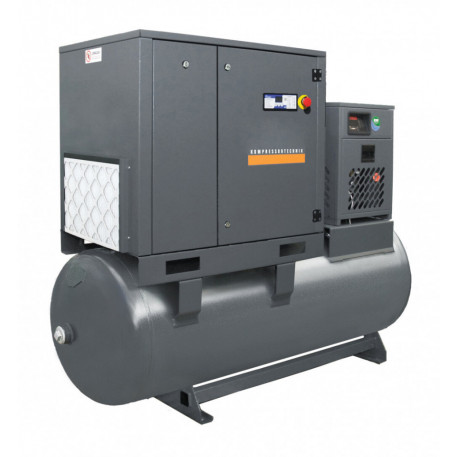 Compresor de aer profesional cu surub - 7.5 kW, 1150 L/min, 8 bari - Rezervor 500 Litri - WLT-7.5/500-P-COMBO-8bar [1]