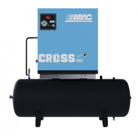 Compresor de aer profesional cu surub - 7.5 kW, 900 L/min, 10 bari - Rezervor 200 Litri - ABAC-CROSS-900-10-400/50-200L/VSD [1]