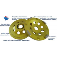 Cupa diamantata EASY pt. inlaturat adeziv, vopsea, epoxi - PCD-circular 125x22.2mm Premium - DXDH.4016.125.4.4 Cupa diamantata EASY pt. inlaturat adeziv, vopsea, epoxi - PCD-circular 125x22.2mm Premium - DXDH.4016.125.4.4