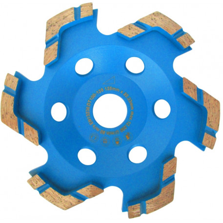 Cupa diamantata tip stea pt. Beton/Granit/Sapa 125x22.2mm Premium - DXDH.4200.125 [1]