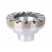 Cupa diamantata TURBO - Beton/Abrazive, 50mm x M14 - BIHUI-DGW50