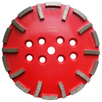 Disc cu segmenti diamantati pt. slefuire pardoseli - segment mediu - Rosu - 250 mm - prindere 19mm - DXDH.8500.250.43