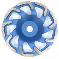 Disc cupa diamantata forma L pentru slefuire Beton/Abrazive 180X22,2mm Standard Profesional - BlueLine - DXDY.BLLC.180 Disc cupa diamantata forma L pentru slefuire Beton/Abrazive 180X22,2mm Standard Profesional - BlueLine - DXDY.BLLC.180