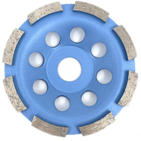 Disc cupa diamantata pentru slefuire Beton/Abrazive 115x22,2mm Standard Profesional - BlueLine - DXDY.BLEC.115 [1]