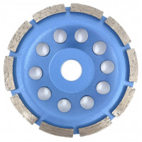 Disc cupa diamantata pentru slefuire Beton/Abrazive 125x22,2mm Standard Profesional - BlueLine - DXDY.BLEC.125 Disc cupa diamantata pentru slefuire Beton/Abrazive 125x22,2mm Standard Profesional - BlueLine - DXDY.BLEC.125