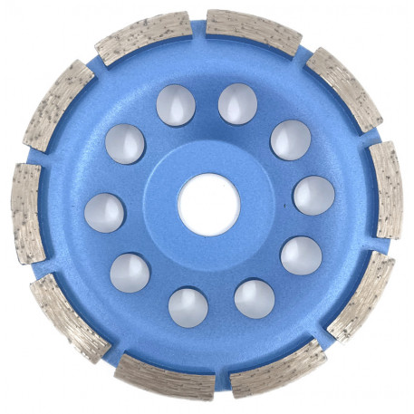 Disc cupa diamantata pentru slefuire Beton/Abrazive 125x22,2mm Standard Profesional - BlueLine - DXDY.BLEC.125 [1]