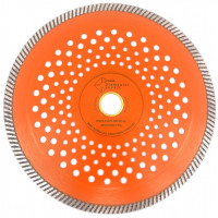 Disc diamantat pentru taiat Granit, Piatra, Beton armat, Materiale dure TURBO Laser 250x30mm (cu inel reductor de 25,4mm) SUPER PREMIUM - DXDY.PMPT.250.30-25