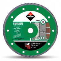 Disc diamantat pt. beton si caramida 125mm, TSV 125 SuperPro - RUBI-31982 Disc diamantat pt. beton si caramida 125mm, TSV 125 SuperPro - RUBI-31982