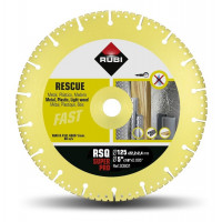 Disc diamantat pt. descarcerare 125mm, RSQ 125 Super Pro - RUBI-30901 Disc diamantat pt. descarcerare 125mm, RSQ 125 Super Pro - RUBI-30901
