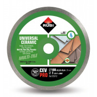 Disc diamantat pt. gresie si faianta 180mm, CEV 180 Pro - RUBI-25912 Disc diamantat pt. gresie si faianta 180mm, CEV 180 Pro - RUBI-25912