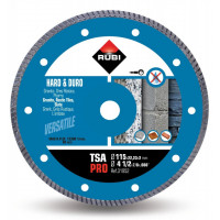 Disc diamantat pt. materiale foarte dure 115mm, TSA 115 Pro - RUBI-31952 Disc diamantat pt. materiale foarte dure 115mm, TSA 115 Pro - RUBI-31952
