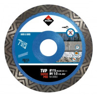 Disc diamantat pt. materiale foarte dure 115mm, TVP 115 SuperPro - RUBI-30983