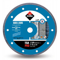 Disc diamantat pt. materiale foarte dure 125mm, TSA 125 Pro - RUBI-31953 Disc diamantat pt. materiale foarte dure 125mm, TSA 125 Pro - RUBI-31953