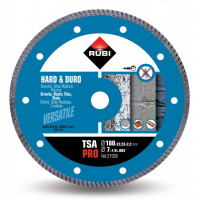 Disc diamantat pt. materiale foarte dure 180mm, TSA 180 Pro - RUBI-31956 Disc diamantat pt. materiale foarte dure 180mm, TSA 180 Pro - RUBI-31956