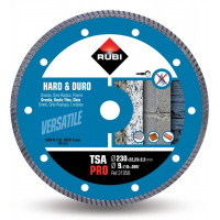 Disc diamantat pt. materiale foarte dure 230mm, TSA 230 Pro - RUBI-31958 Disc diamantat pt. materiale foarte dure 230mm, TSA 230 Pro - RUBI-31958