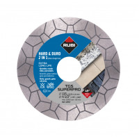 Disc diamantat pt. materiale foarte dure 2in1 pentru taiat si slefuit, 125mm, TGS 125 SuperPro - RUBI-40918