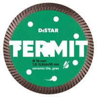 Disc diamantat Termit subtire pt. mini-polizoare, pt. portelan, 76x1,0/0,8x10 (mm) Premium - DiStar-11139053030 Disc diamantat Termit subtire pt. mini-polizoare, pt. portelan, 76x1,0/0,8x10 (mm) Premium - DiStar-11139053030