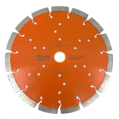 Disc DiamantatExpert 3DTECH pt. Beton puternic armat si materiale foarte dure 230mm ULTRA Premium - DXQZ.3DPC.230.25-22 [1]