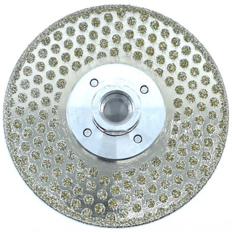 Disc DiamantatExpert Galvanizat pt. taiere si slefuire - Marmura, Gresie, Piatra 125xM14 (mm) Premium - DXDY.CNG-MC.125.M14 [1]