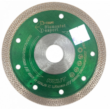 Disc DiamantatExpert KCUT pt. Portelan dur, Placi dure, Ceramica dura, 125x22.2 (mm) Premium - DXDY.KCUT.125 [1]