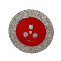 Disc DiamantatExpert lipit in vid pt. Granit, Piatra, Otel, PVC, etc. 75xM14 (mm) Premium - DXDY.DP75