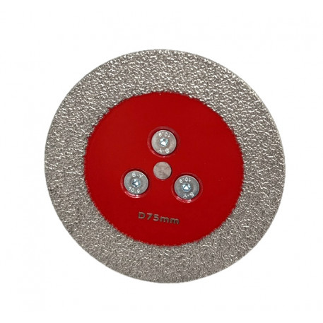 Disc DiamantatExpert lipit in vid pt. Granit, Piatra, Otel, PVC, etc. 75xM14 (mm) Premium - DXDY.DP75 [1]