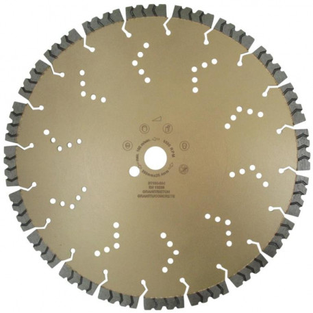Disc DiamantatExpert pt. Beton armat extrem de dur & piatra - SHARK 400mm Super Premium - DXDY.2040.400 [1]