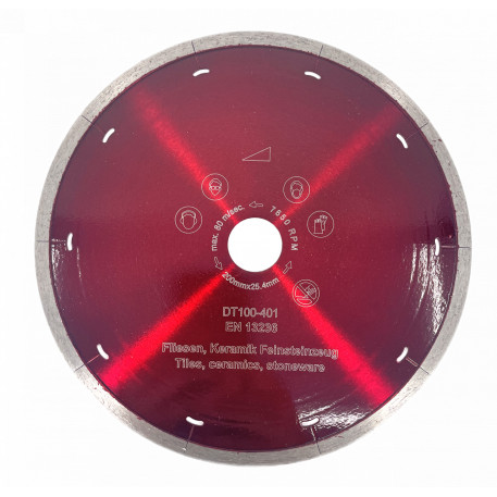 Disc DiamantatExpert pt. Ceramica Dura & Portelan - Rapid 200mm Super Premium - DXDH.3907.200 [1]