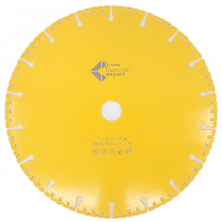 Disc DiamantatExpert pt. Descarcerare - Metal / Universal 230x22.2 (mm) Super Premium - DXDY.RESCUE.230 [1]
