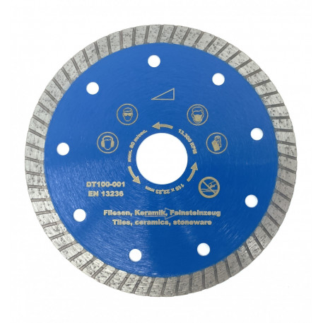 Disc DiamantatExpert pt. Gresie ft. dura, Portelan dur, Granit- Turbo 115x22.2 (mm) Super Premium - DXDH.3957.115.22 [1]