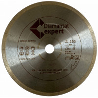 Disc DiamantatExpert pt. Portelan dur, ceramica dura - Ultra Long Life 350x25.4 (mm) Ultra Premium - DXWD.QNBG.350.25