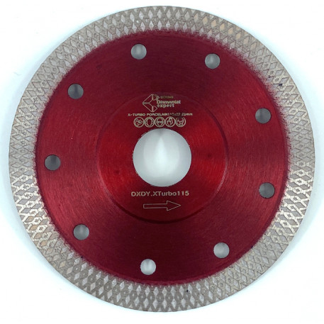 Disc DiamantatExpert pt. Portelan dur & Gresie ft. dura 115x22.2 (mm) Premium - DXDY.XTURBO.115 [1]