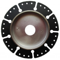 Disc DiamantatExpert pt. taiere si sanfrenare tevi de plastic 125x22.2 (mm) Super Premium - DXDH.9107.125.TA