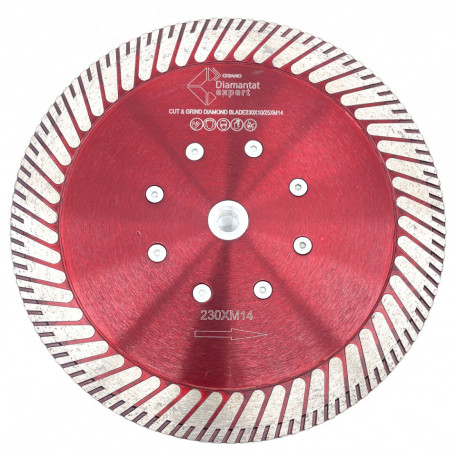 Disc DiamantatExpert pt. taiere si slefuire - Granit si Pietre 230xM14 (mm) Premium - DXDY.CNG-HS.230.M14 [1]